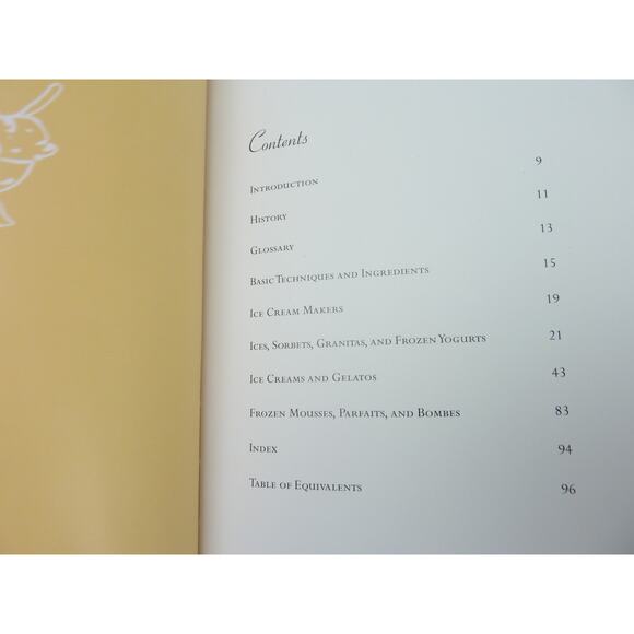 Sorbets and Ice Creams: And Other Frozen Confections Hardcover Cookbook Recipes - Picture 5 of 8